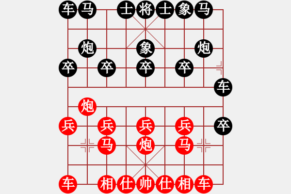 象棋棋譜圖片：嘆息(2段)-勝-宜葉舒(4段) - 步數(shù)：10 