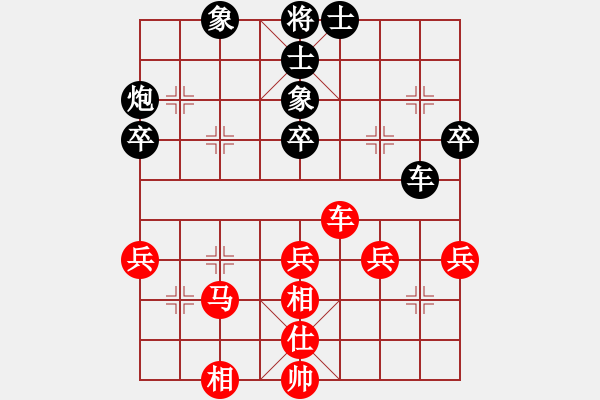 象棋棋譜圖片：仕角炮對(duì)右中炮 - 步數(shù)：53 