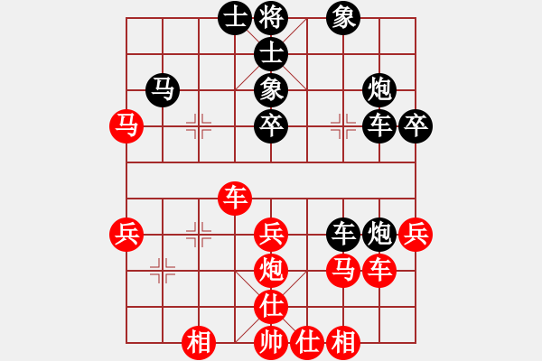 象棋棋譜圖片：昆侖 VS 李大姐 B07 中炮對左炮封車 - 步數：40 