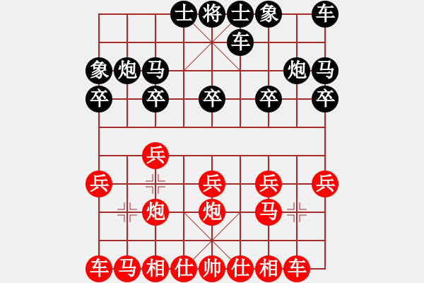 象棋棋譜圖片：美東 高維鉉 勝 加拿大-溫哥華 余超健 - 步數(shù)：10 