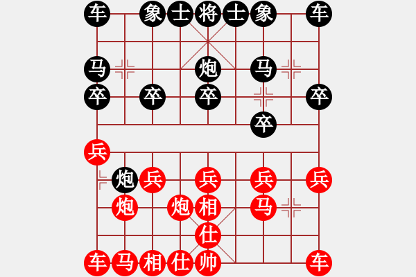 象棋棋譜圖片：sham(5f)-負-鵝嗨鵝(1弦) - 步數(shù)：10 