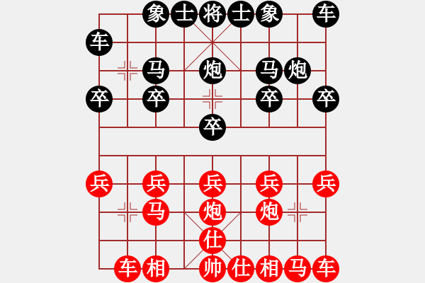 象棋棋譜圖片：泰哥.tiger[980303363] -VS- 橫才俊儒[292832991] - 步數(shù)：10 