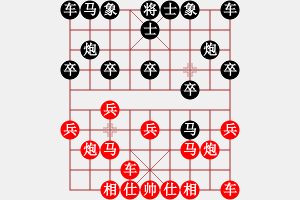 象棋棋譜圖片：彩云[921746020] -VS- 阿貴[15345048] - 步數(shù)：10 