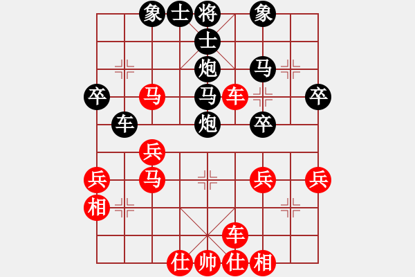 象棋棋譜圖片：胡榮華中局妙手--適時反擊 - 步數(shù)：20 