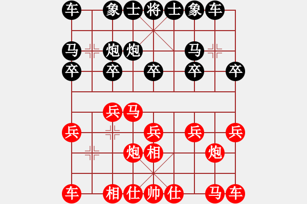 象棋棋譜圖片：沖破渴望(4段)-負(fù)-十少(4段) - 步數(shù)：10 