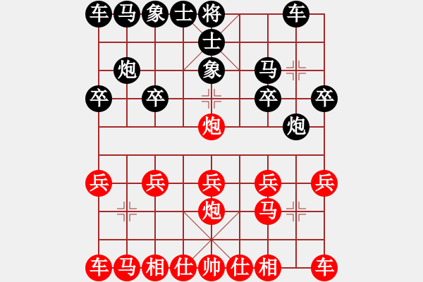 象棋棋譜圖片：【天天象棋力評測】浩軒爺先勝太極2018·4·11 - 步數(shù)：10 