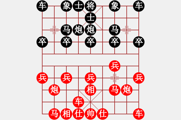 象棋棋譜圖片：蔣川 先負 孟辰 - 步數(shù)：10 