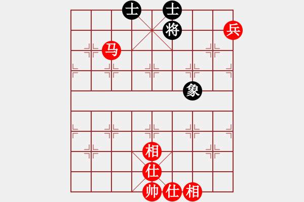 象棋棋譜圖片：馬兵必勝殘局 - 步數(shù)：0 