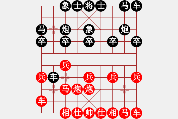 象棋棋譜圖片：外來(lái)者(2段)-負(fù)-江南的怪客(2段) - 步數(shù)：10 