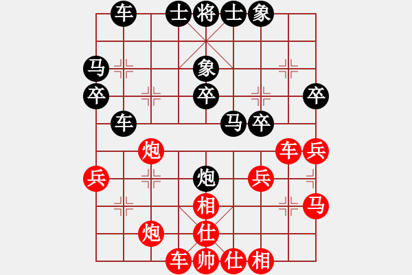 象棋棋譜圖片：turinh(3段)-負(fù)-山雞(7級) 5guan 1 - 步數(shù)：30 