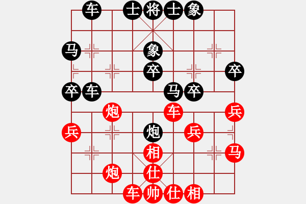 象棋棋譜圖片：turinh(3段)-負(fù)-山雞(7級) 5guan 1 - 步數(shù)：32 