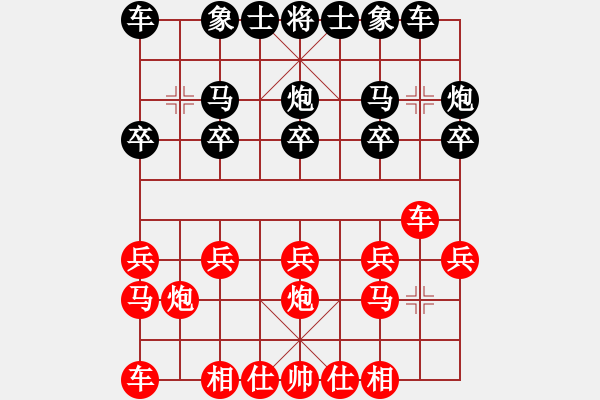 象棋棋譜圖片：橫才俊儒[292832991] -VS- 夏日夕陽[970568493] - 步數(shù)：10 