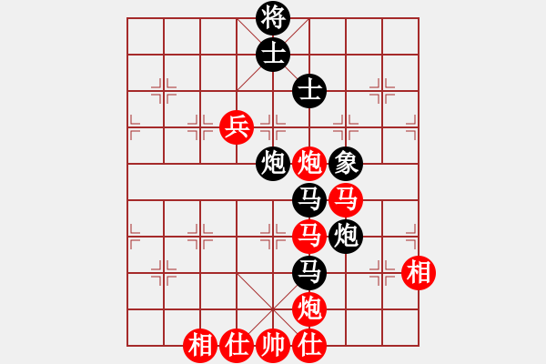 象棋棋譜圖片：二核旋風(fēng)炮(6段)-和-太行山棋圣(5段) - 步數(shù)：190 