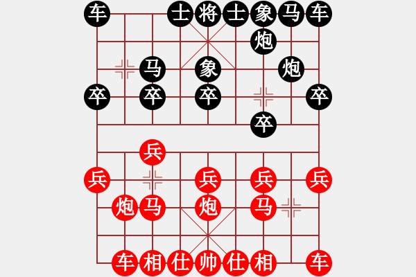 象棋棋譜圖片：于斯為盛（都尉）先勝Q(mào)Q1188889281（中郎將）202405191659.pgn - 步數(shù)：10 