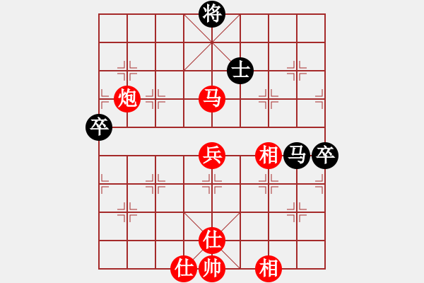 象棋棋譜圖片：hfhf(9星)-勝-象棋勢家(北斗) 炮的擋 限 看 轉(zhuǎn) - 步數(shù)：130 