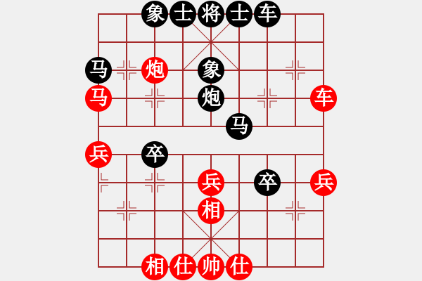 象棋棋譜圖片：綏化修祥林(9段)-負(fù)-相逢華山(8段) - 步數(shù)：40 