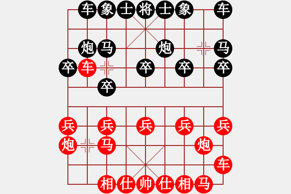 象棋棋譜圖片：劉君       先勝 姚倩       - 步數(shù)：10 