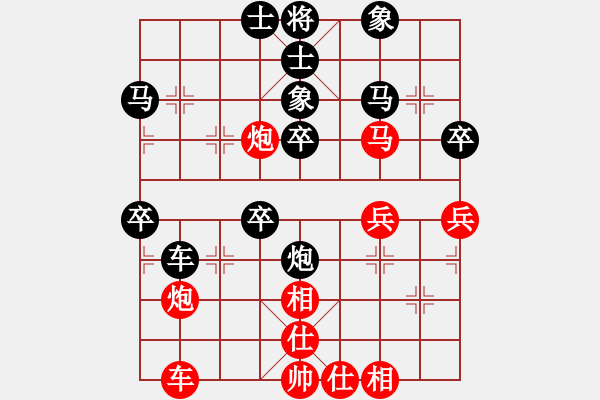 象棋棋譜圖片：東海漁夫(6星)-負(fù)-wwsszgr(5弦) - 步數(shù)：40 