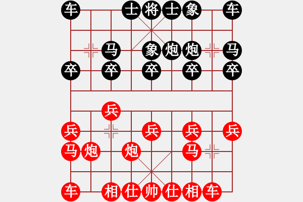 象棋棋譜圖片：黃山勁松(1段)-勝-枰上度春秋(9段) - 步數(shù)：10 