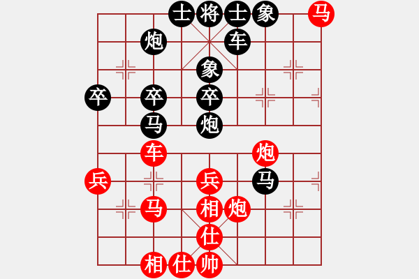 象棋棋譜圖片：新疆人張欣(北斗)-負-豬肉燉米線(無極) - 步數(shù)：60 