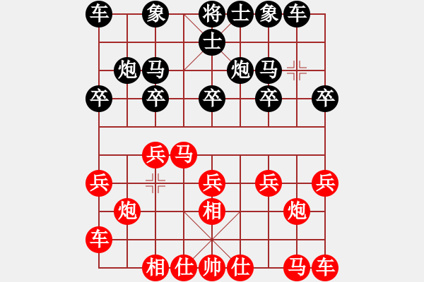 象棋棋譜圖片：上海 王國(guó)敏 負(fù) 杭州 張培俊 - 步數(shù)：10 