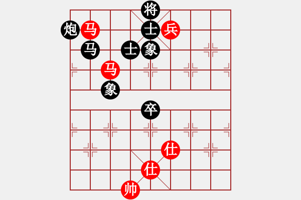 象棋棋譜圖片：湖南隨心棋苑隊王 清先和廣西象棋教練隊秦 榮 - 步數(shù)：112 