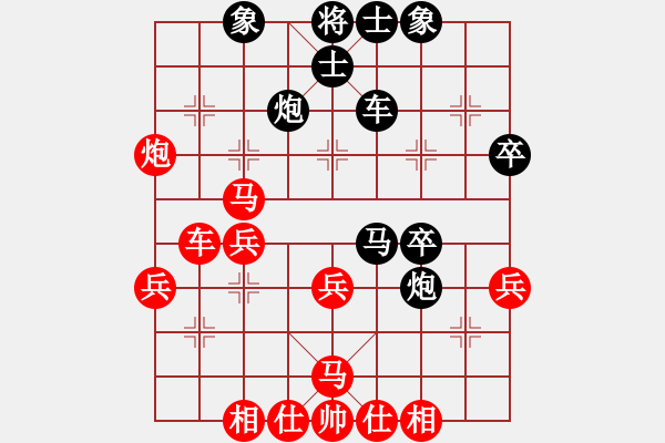 象棋棋譜圖片：yitianqii(9星)-負(fù)-飛天神驢(9星) - 步數(shù)：40 