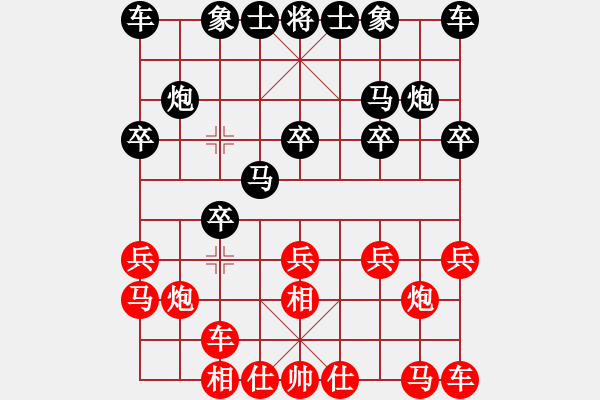 象棋棋譜圖片：王鑫海 先勝 顧智愷 - 步數(shù)：10 