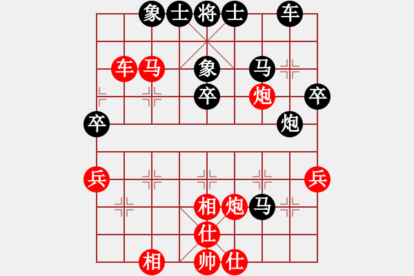 象棋棋譜圖片：bulusi(6弦)-負(fù)-為愛堅(jiān)守(6星) - 步數(shù)：40 