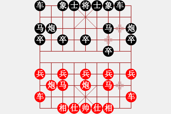 象棋棋譜圖片：橫才俊儒[292832991] -VS- zhangtz[1242915674] - 步數(shù)：10 