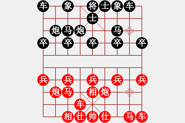 象棋棋譜圖片：上海 王鑫海 勝 湖北武漢 沈校 - 步數(shù)：10 