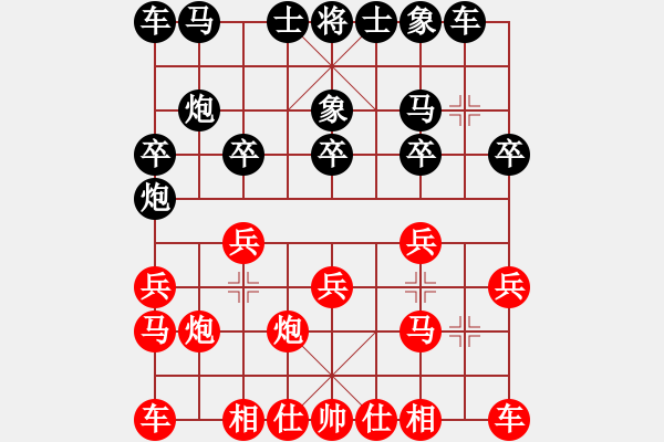 象棋棋譜圖片：一花一世界(月將)-負-林小貓(月將) - 步數(shù)：10 