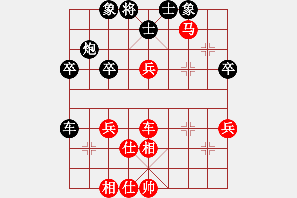 象棋棋譜圖片：仙人指路順炮過(guò)卒xiaohandon2段勝老六啊2段 - 步數(shù)：60 