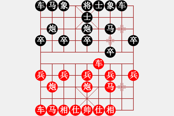 象棋棋譜圖片：只會飛行棋[308532429] 負(fù) 司馬懿字【仲達(dá)】[445016190] - 步數(shù)：10 