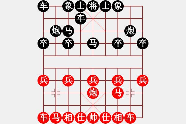 象棋棋譜圖片：龜背炮3局 - 步數(shù)：10 