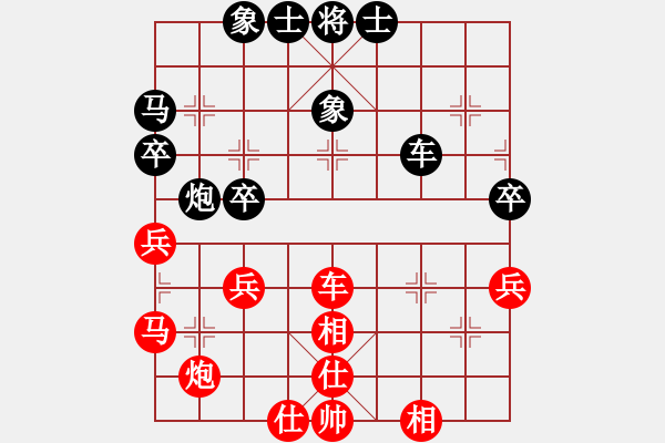 象棋棋譜圖片：奔四純機(jī)測(5段)-和-苦海(2段) - 步數(shù)：53 