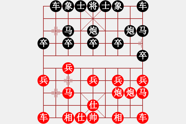 象棋棋譜圖片：君子劍[2356803169] -VS- 東北人[1615708301] - 步數(shù)：10 