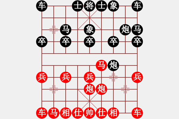 象棋棋譜圖片：第九輪 重慶楊劍先負(fù)四川許文章 - 步數(shù)：10 