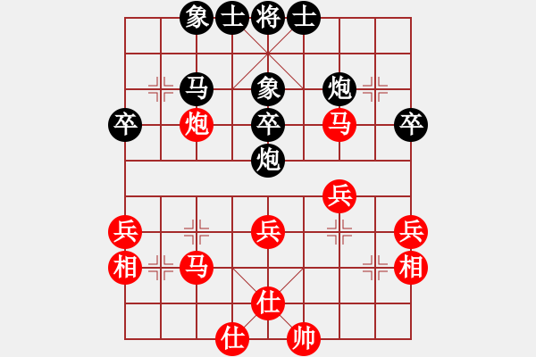 象棋棋譜圖片：歲月如梭， 勝 神童 - 步數(shù)：40 