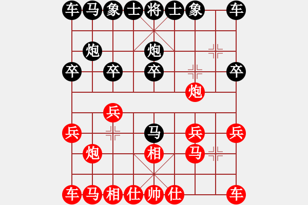 象棋棋譜圖片：河北 侯文博 勝 安徽 劉寶興 - 步數(shù)：10 