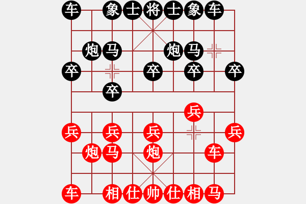 象棋棋譜圖片：quaisat(1段)-負-一先大師(2段) - 步數(shù)：10 