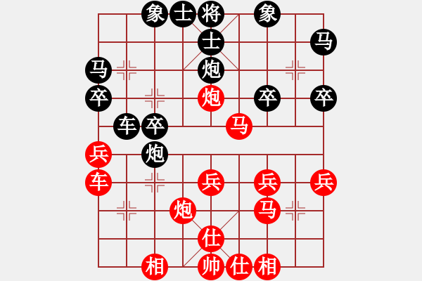 象棋棋譜圖片：賽梅娜(9星)-勝-和平的咋了(7星) - 步數(shù)：29 