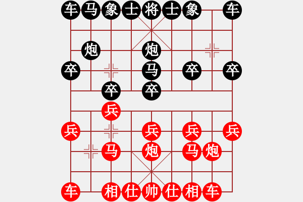 象棋棋譜圖片：千里驥 先勝 不聽話的小孩 - 步數(shù)：10 