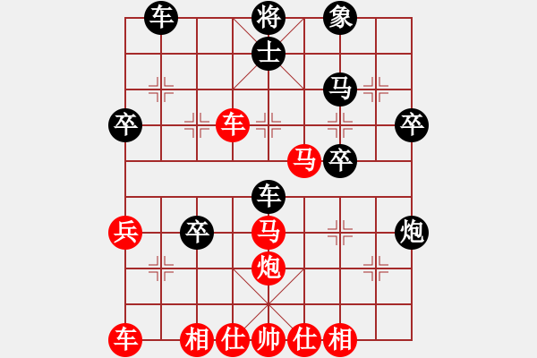 象棋棋譜圖片：太守棋狂先勝?gòu)V西友緣棋社怕瓦落地業(yè)5-32018·1·29 - 步數(shù)：39 