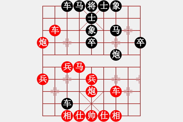 象棋棋譜圖片：勇于挑戰(zhàn)[紅] -VS- ΨΘ六耳小彌猴[黑] - 步數(shù)：40 