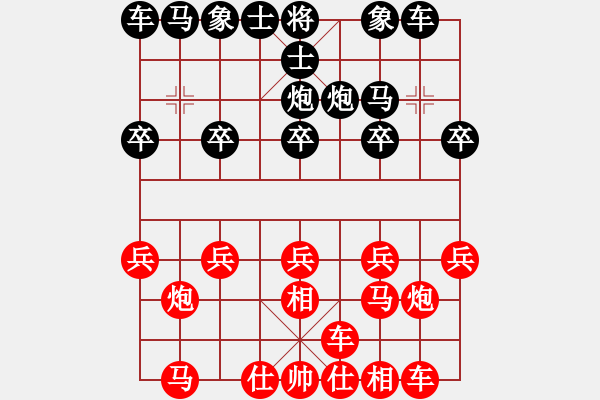 象棋棋譜圖片：小李不飛刀(5段)-負(fù)-千島雅(3段) - 步數(shù)：10 