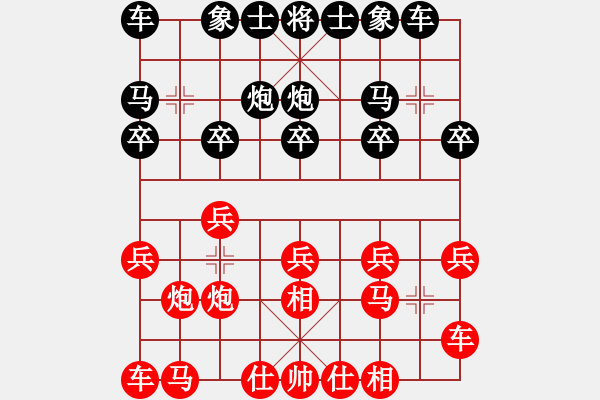 象棋棋譜圖片：09-07-30 東邪[1004]-勝-yong[903] - 步數(shù)：10 