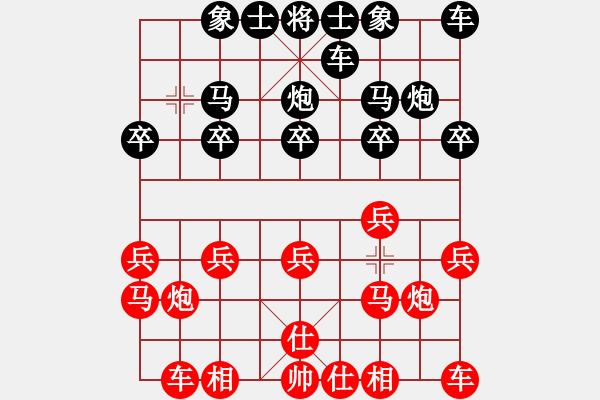 象棋棋譜圖片：帶頭大哥[244207750] -VS- 橫才俊儒[292832991] - 步數(shù)：10 