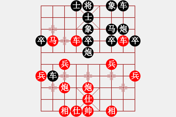 象棋棋譜圖片：分紅比例符合技術(shù)開(kāi) 勝 接電話 - 步數(shù)：30 