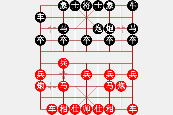 象棋棋譜圖片：觀棋者(5段)-勝-tianzhusha(8段) - 步數(shù)：10 